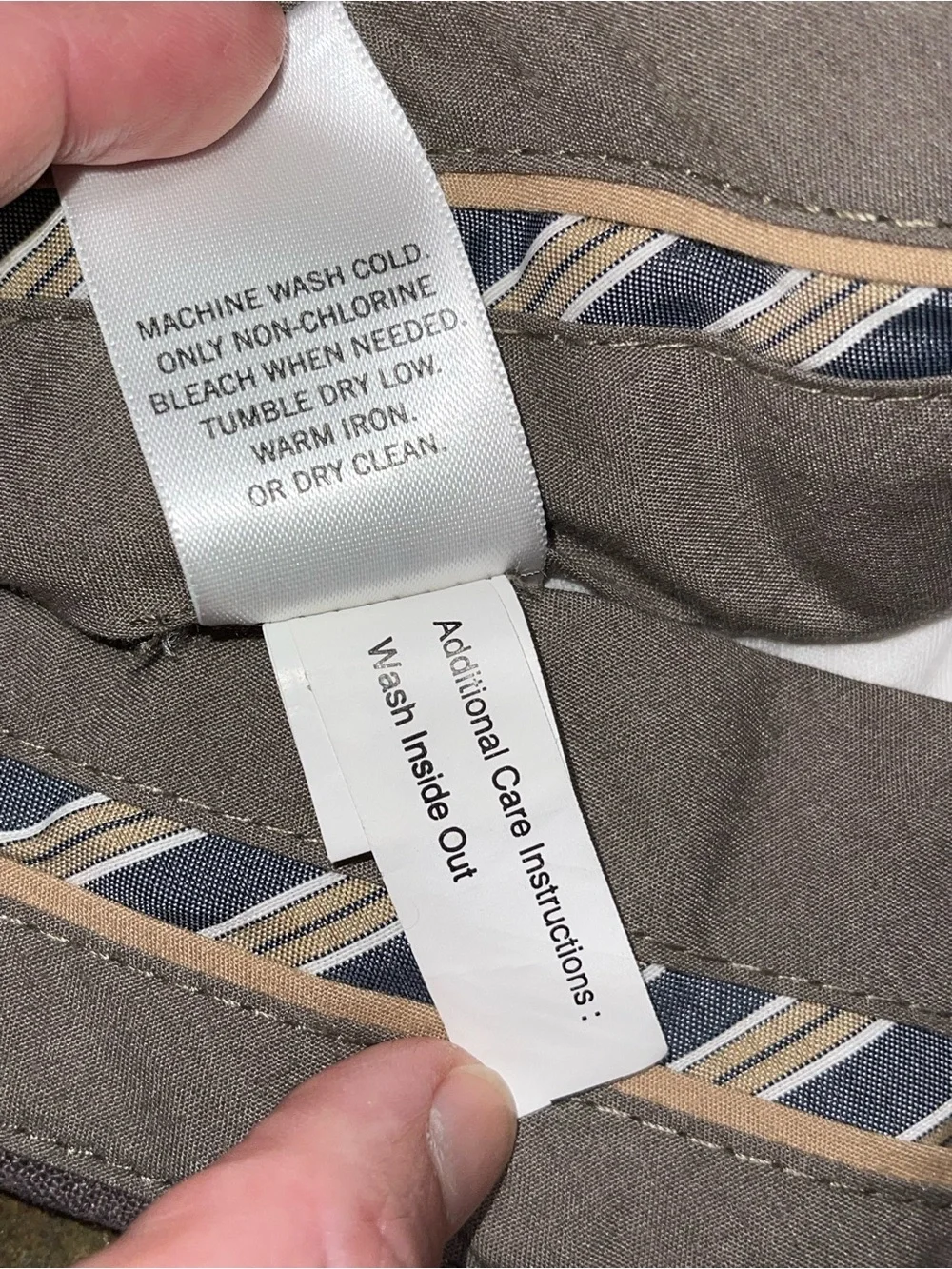 Banana Republic Men's Linen-Blend Pant in Mauve-Taupe